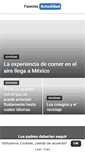 Mobile Screenshot of fuentesactualidad.com
